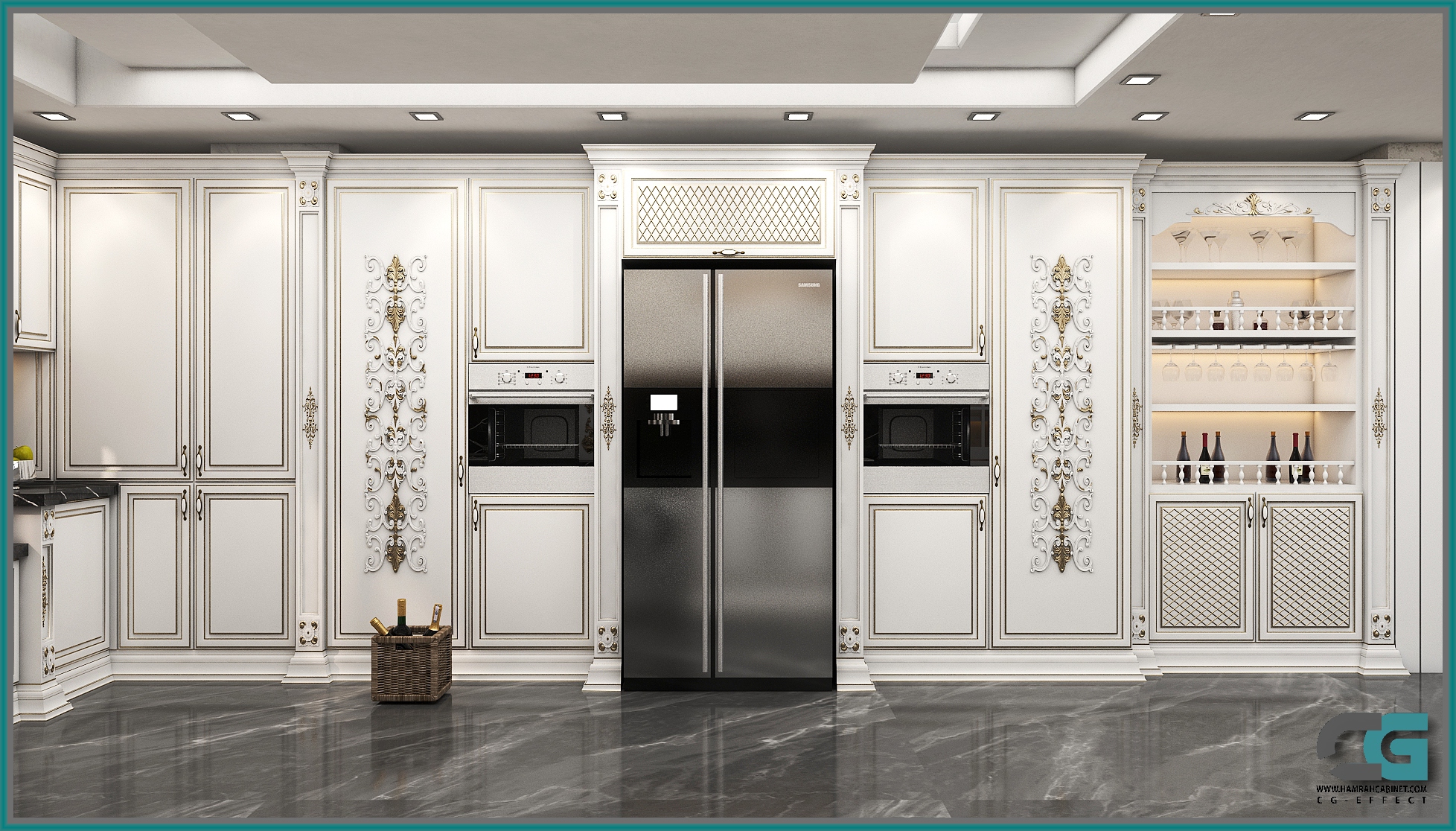 کابینت کلاسیک رنگخور 19